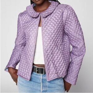 NWT Kimchi Blue Trinity Satin
Quilted Jacket
